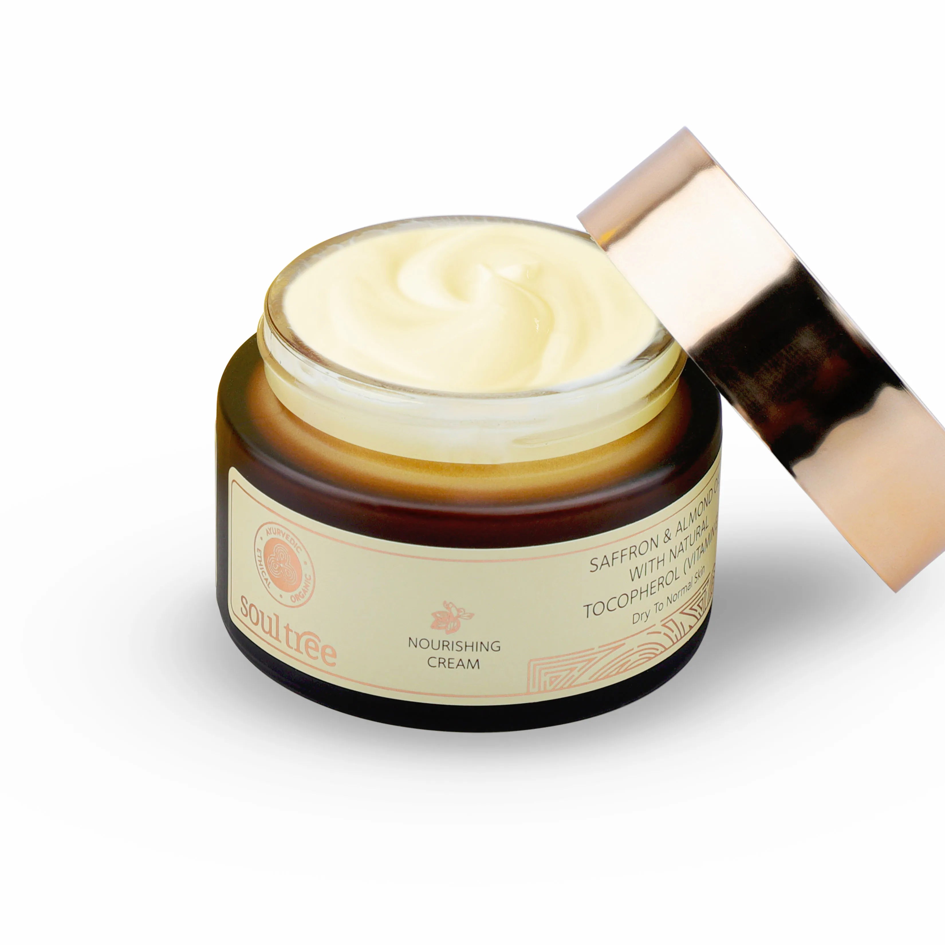 Nourishing Cream - Saffron & Almond Oil with Natural Vitamin E