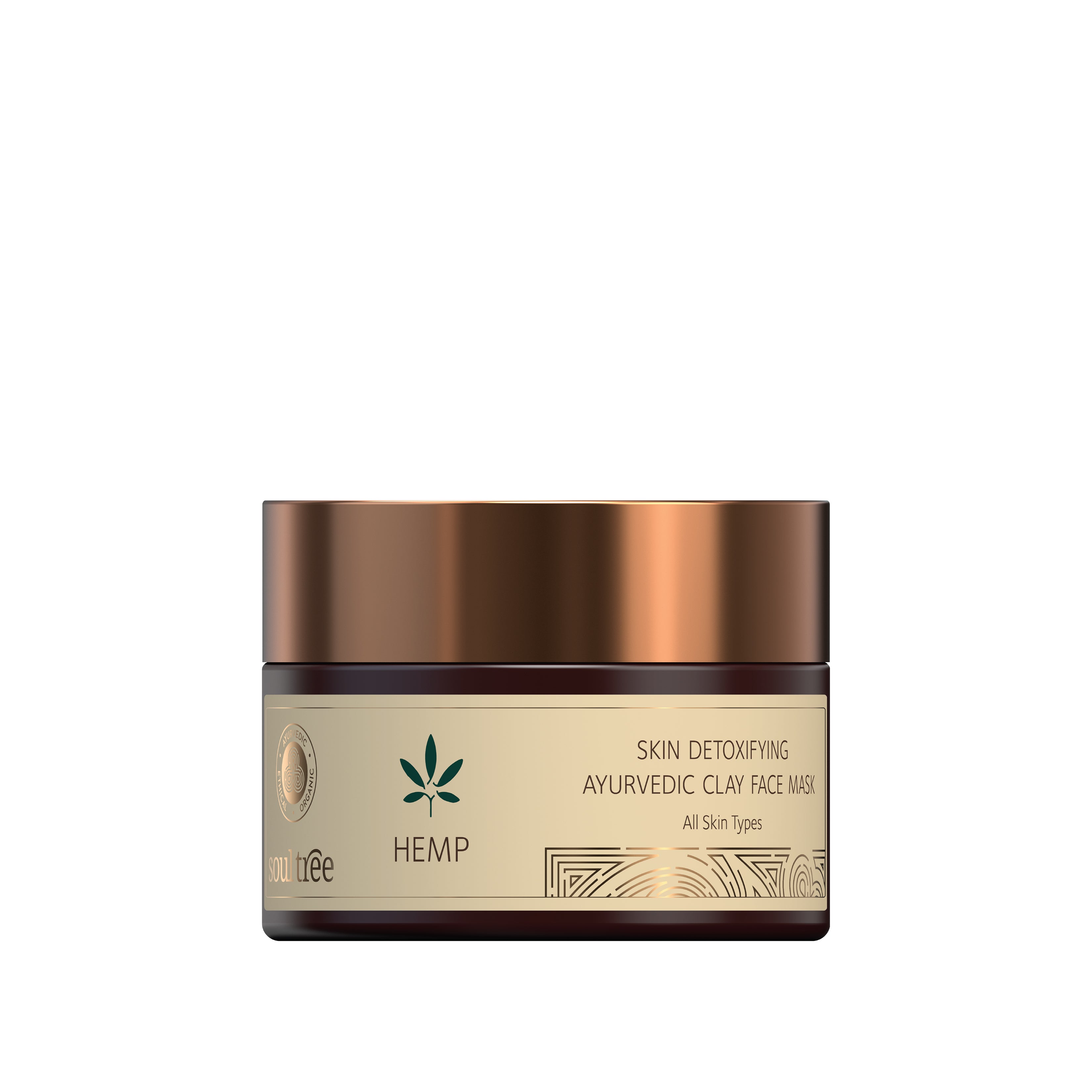 Hemp Skin Detoxifying Ayurvedic Clay Face Mask