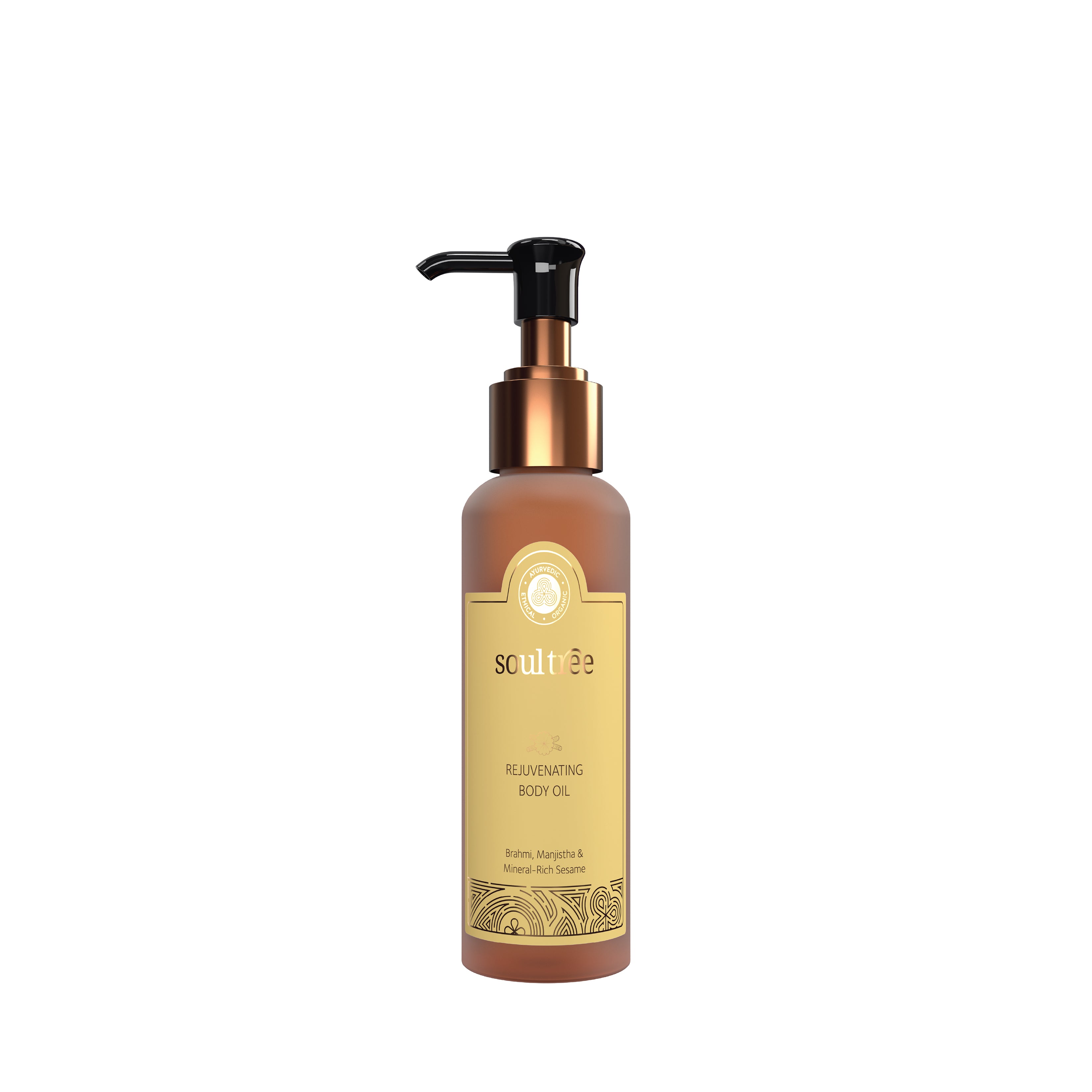 Rejuvenating Body Oil - Brahmi, Manjistha & Mineral-Rich Sesame