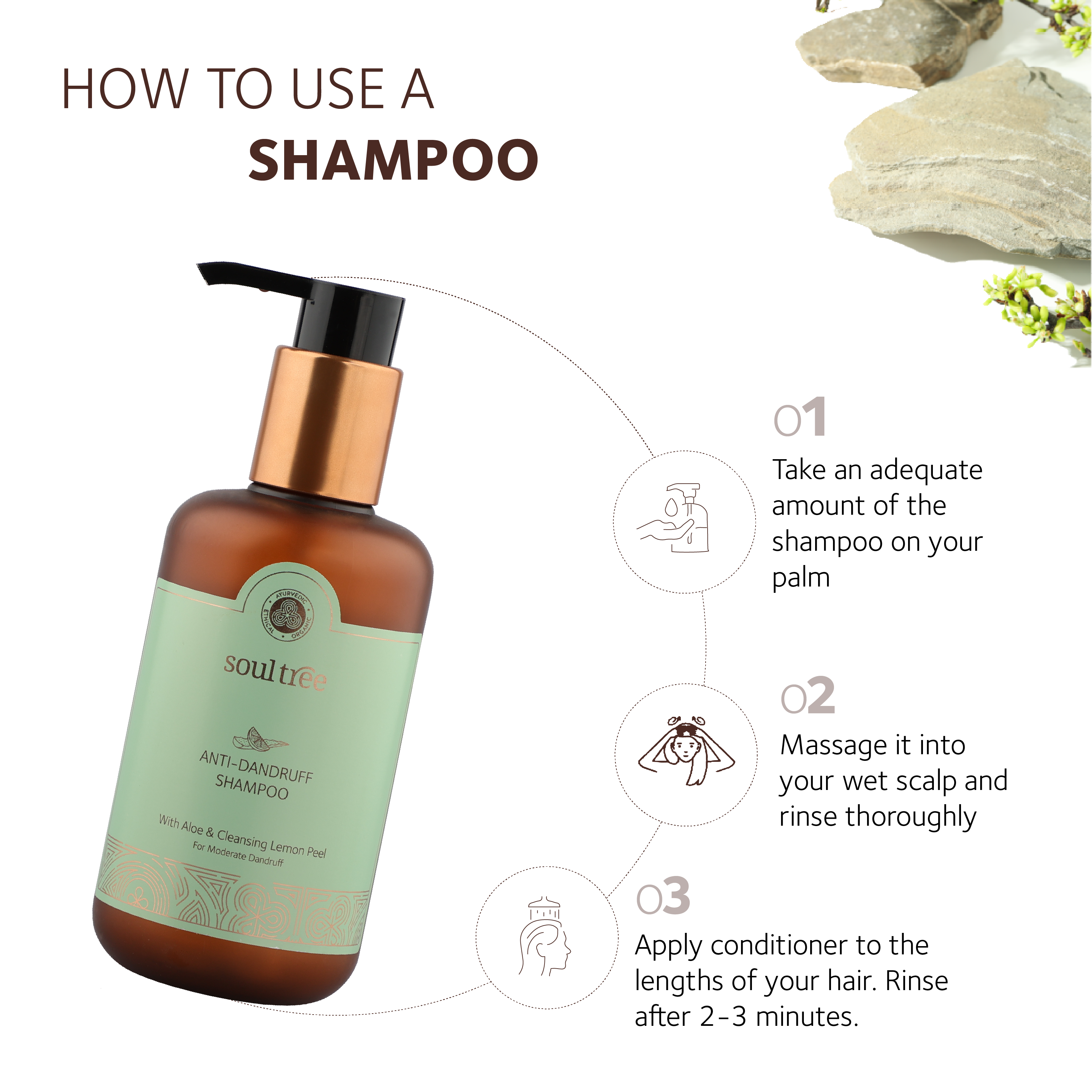 Anti-Dandruff Shampoo with Aloe and Cleansing Lemon Peel